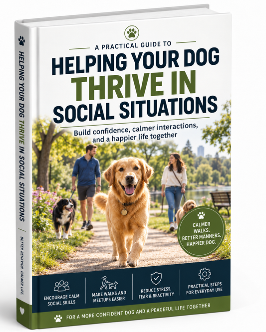 Ebook - Helping Your Dog Thrive in Social Situations - Different Monthly Plans